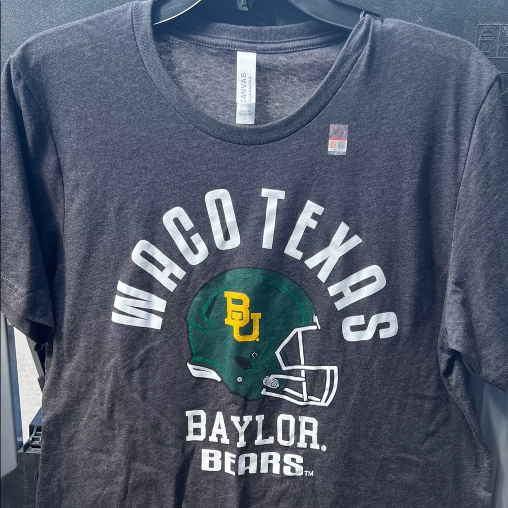 Bella Canvas Black Baylor Bears Tee